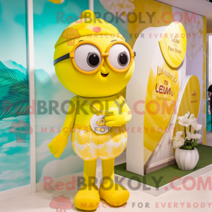 Mascot karakter van een...
