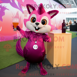 Personnage mascotte d un...
