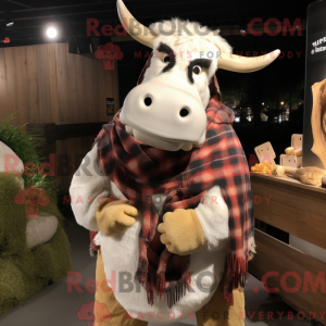 Mascottefiguur van een...