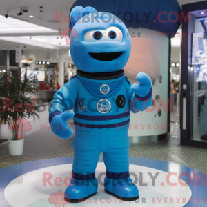 Mascottefiguur van een...