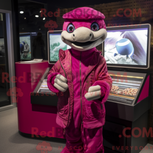 Mascot character of a...
