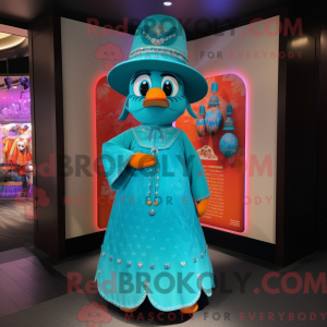 Personnage mascotte d un...