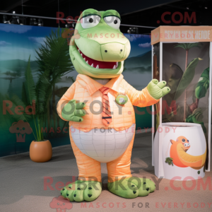 Mascot character of a Peach...