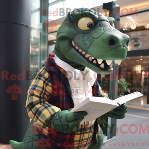 Mascot karakter van een...