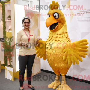 Mascot character of a Gold...