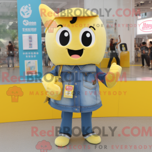Mascottefiguur van een...