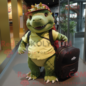 Personnage mascotte d un...