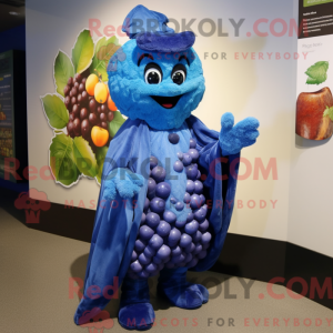 Personaggio mascotte Uva...