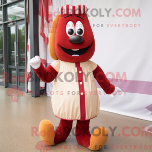 Mascot character of a...