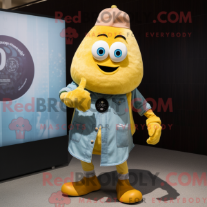 Mascottekarakter van een...