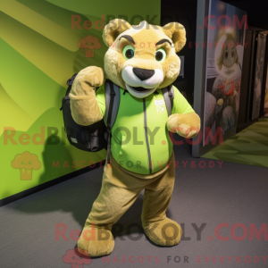 Personnage mascotte d un...