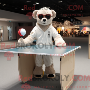 Mascottefiguur van een...