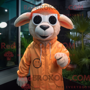 Mascot karakter van een...