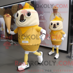 Mascottekarakter van een...