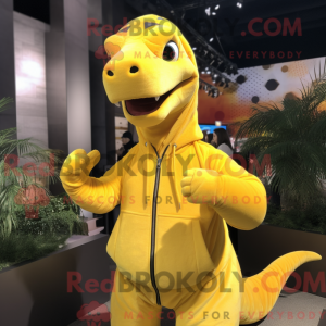 Mascot karakter van een...