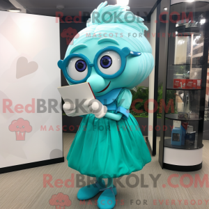 Mascot karakter van een...