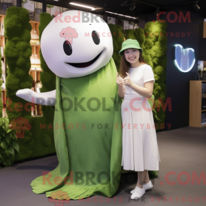 Mascot character of a Olive...