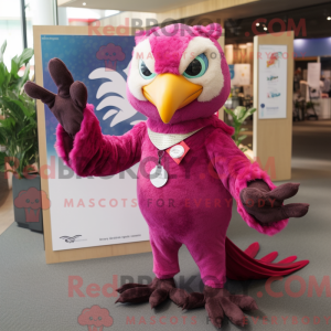 Mascottekarakter van een...