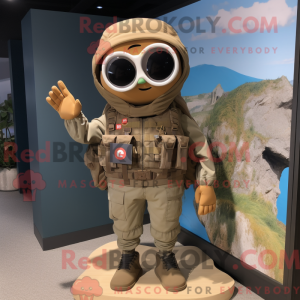 Mascottekarakter van een...