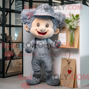 Mascot character of a Gray...