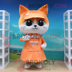 Mascot karakter van een...
