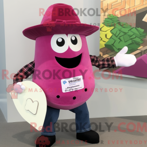 Mascot karakter van een...