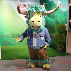 Mascottefiguur van een...