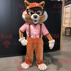 Mascot karakter van een...