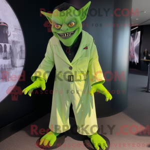 Mascottefiguur van een...