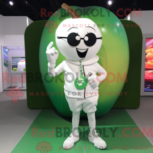 Mascot character of a White...