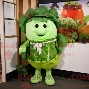 Mascot character of a Lime...