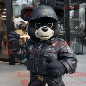 Mascot character of a Navy...