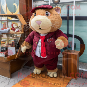 Personnage mascotte d un...