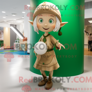 Mascottefiguur van een...