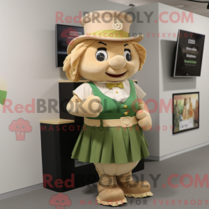 Personnage mascotte d un...