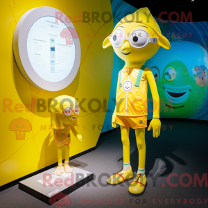 Mascottefiguur van een...