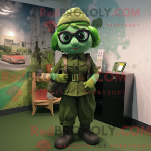 Maskottchen eines Green...
