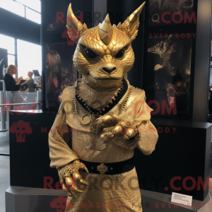 Personnage mascotte d une...