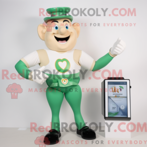 Mascottefiguur van een...