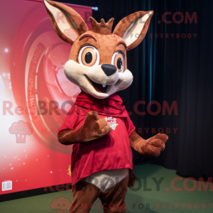 Mascot karakter van een...