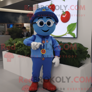 Postava maskota Blue Tomato...