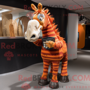 Maskot karaktär av en...