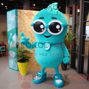 Mascottefiguur van een...