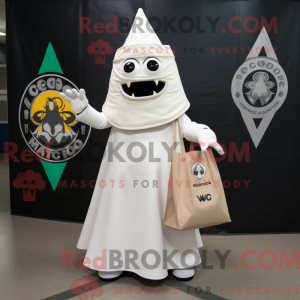 Mascot character of a White...