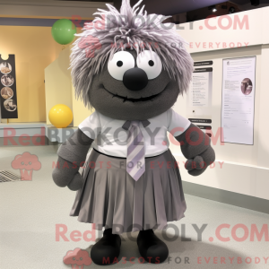 Mascot character of a Gray...