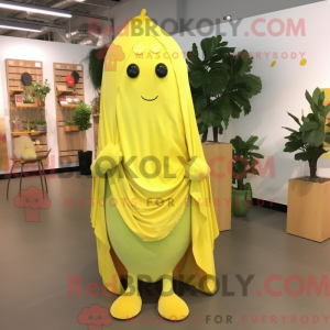 Mascot character of a Lemon...