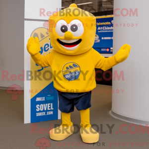 Mascottekarakter van een...