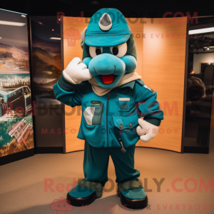 Personnage mascotte d un...