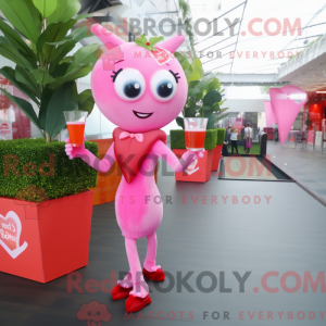 Mascot karakter van een...