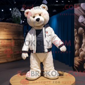 Personaje mascota de un oso...